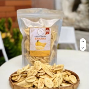 Dried Sliced Banana Natural Fruit Chips