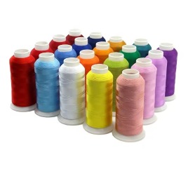 Color 100% Rayon Embroidery Thread