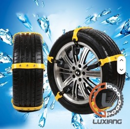 Anti Slip Car Snow Straps Tire Rubber 