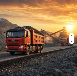 J6P 6x4 Diesel Tipper Weichai Engine 
