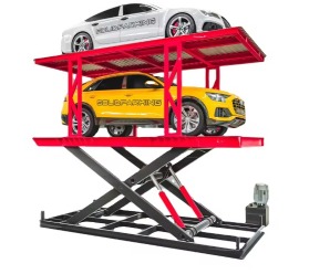 Scissor Hydraulic Motor Car Lift Cubic