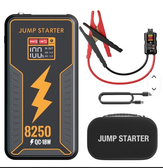 3400A 12V Portable Jump Starter Power
