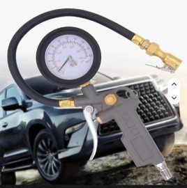 Digital Tire Inflator Gauge LCD 250 PSI