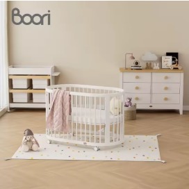 Convertible 3 in 1 Oasis Oval Shaped Cot