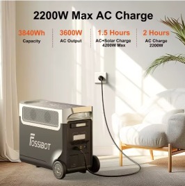 Fossibot F3600Pro 3600W Expandable Solar