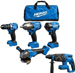 5-Piece Electric Power Cordless Tool Set