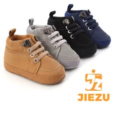 Baby Lace-up Ankle Boots Soft Sole