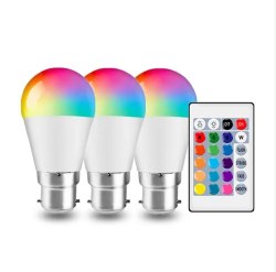 Remote Control G45 B22 Led Smart Bulb