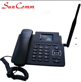 SC-9020-4GP Analog Cordless Phone-Black 