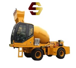 Self Loading Concrete Mixer Truck SLM350