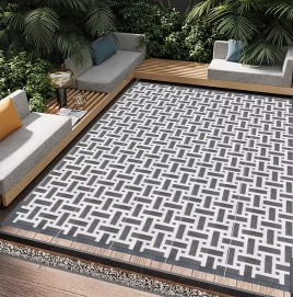Material Reversible Non-Slip Beach Mat