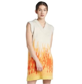 Women Sweater Dress Jacquard Design