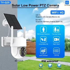 4MP HD Smart WiFi PTZ Camera with Night