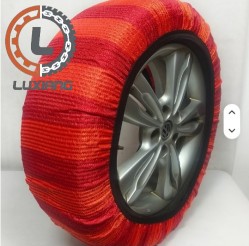 Heavy Snowy Road Safety Polyester Fabric
