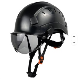 V Type ABS Hard Hat Visor Ratcheting